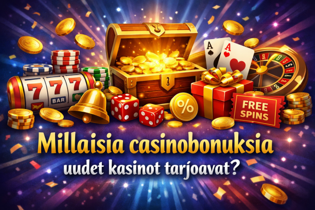 Millaisia casinobonuksia uudet kasinot tarjoavat?